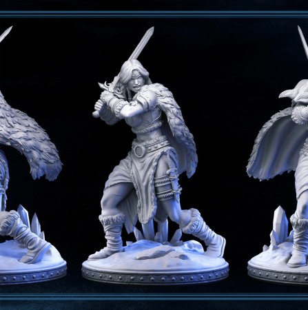 Miniatures - HCM 544 Valkyrie