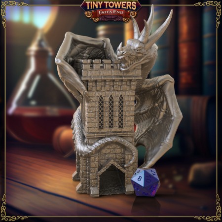 Dice Tower - HCP2023. Wyvern Dice Tower