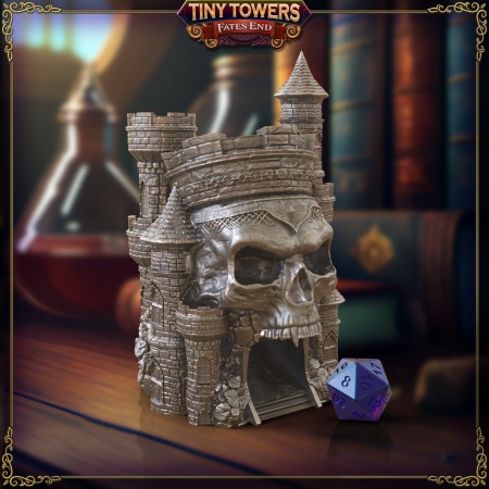 Dice Tower - HCP2024. Skull Citadel Dice Tower