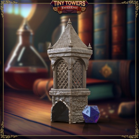 Dice Tower - HCP2025. Ancient Well Dice Tower