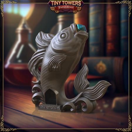 Dice Tower - HCP2026. Koi Dice Tower