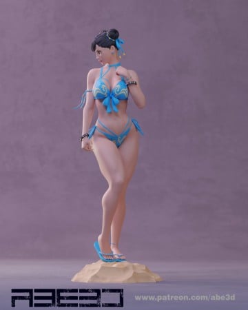 Statuete - HCS0001. Chun-Li Bikini