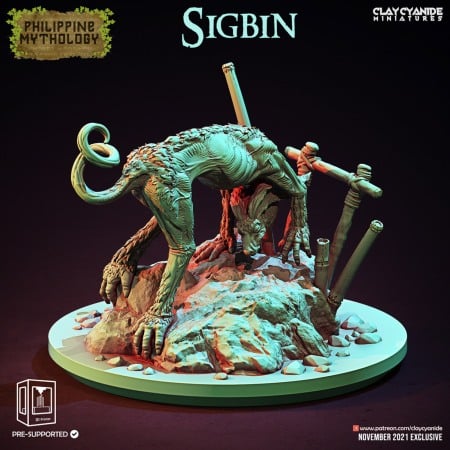 Miniaturi - HCT 208. Sigbin
