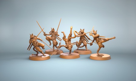 Miniaturi - HCT 312. Pangcat Lancers