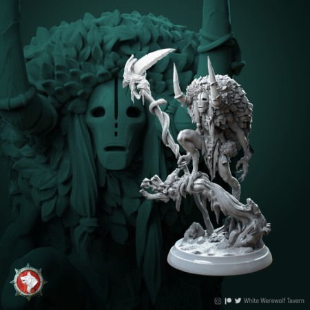 Miniaturi - HCT 315. Chmerih Faceless Druid