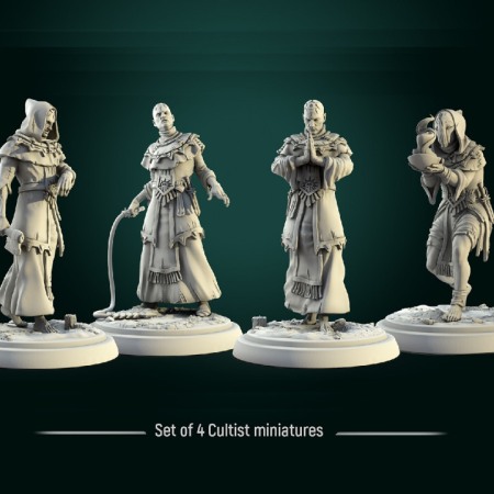 Miniaturi - HCT 317. Cultists