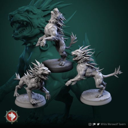 Miniaturi - HCT 323. Evil Dogs