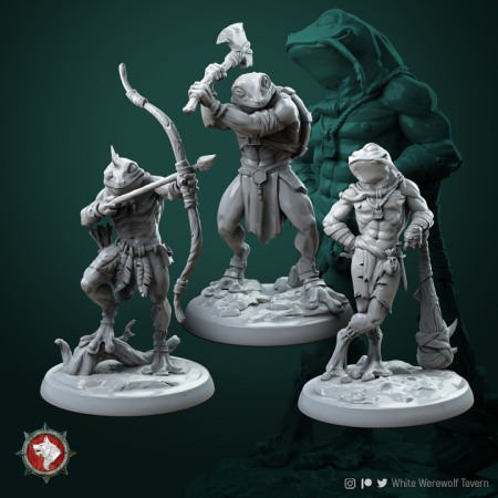 Miniaturi - HCT 327. Froggls Warriors