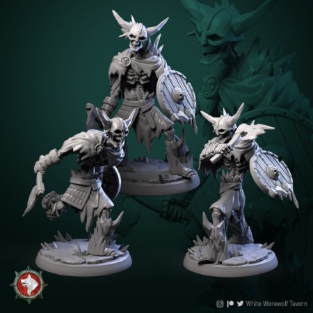 Miniaturi - HCT 329. Frost Skeletons