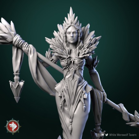 Miniaturi - HCT 333. Helga the Frost Witch