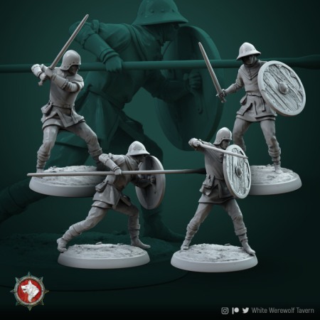 Miniaturi - HCT 335. Human Militia