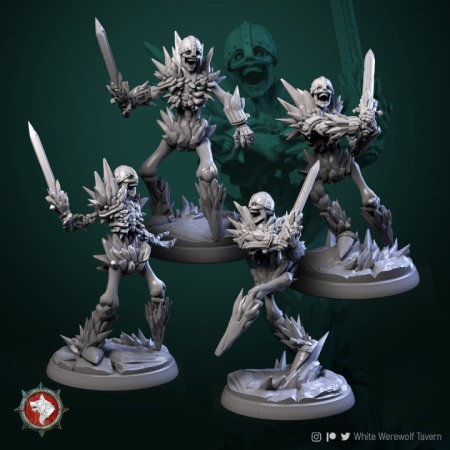 Miniaturi - HCT 336. Ice Skeletons