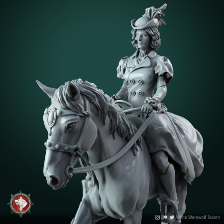 Miniaturi - HCT 341. Lady Rebecca Bahly