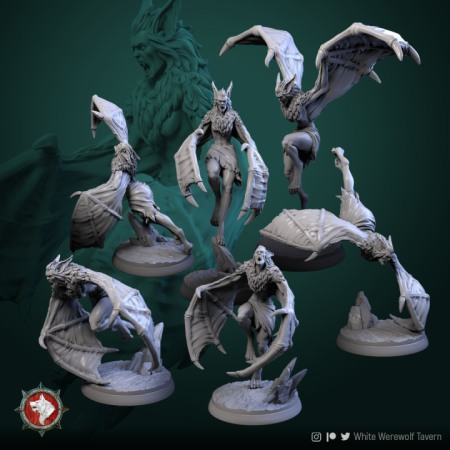 Miniaturi - HCT 366. Vampire batform