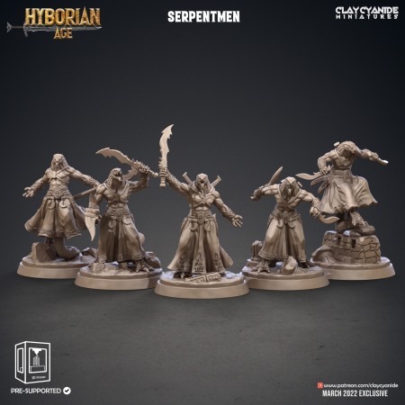 Miniaturi - HCT 374. Serpentmen