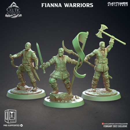 Miniaturi - HCT 378. Fianna Warriors