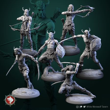Miniaturi - HCT 503. Wood Elves