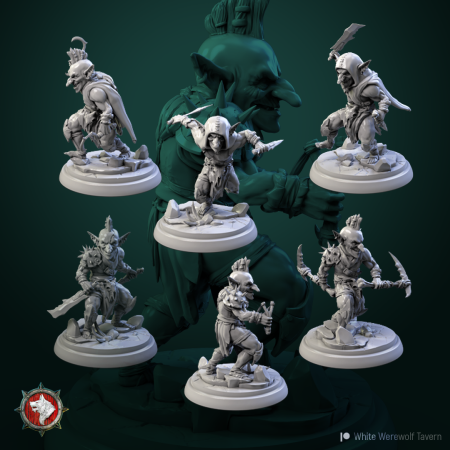 Miniaturi - HCT 504. Little angry goblins