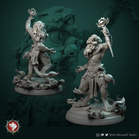 Miniaturi - HCT 512. Tabaxi-shaman