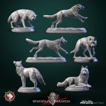 Miniaturi - HCT 547. Wolves