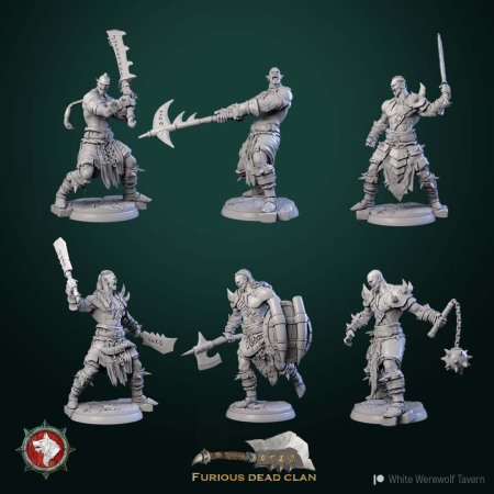 Miniaturi - HCT 550. Orc Warriors