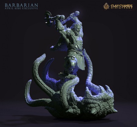 Miniaturi - HCT 564. Barbarian