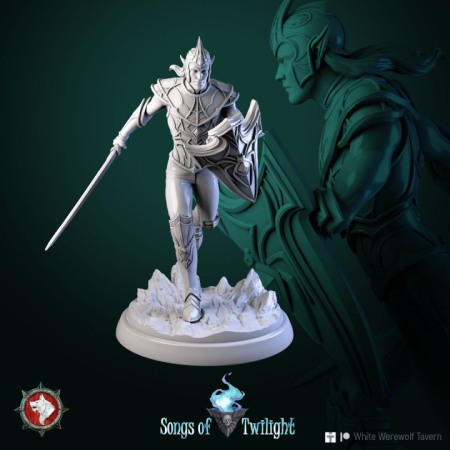 HCT 606. Drow Warriors set 6 miniatures [6]
