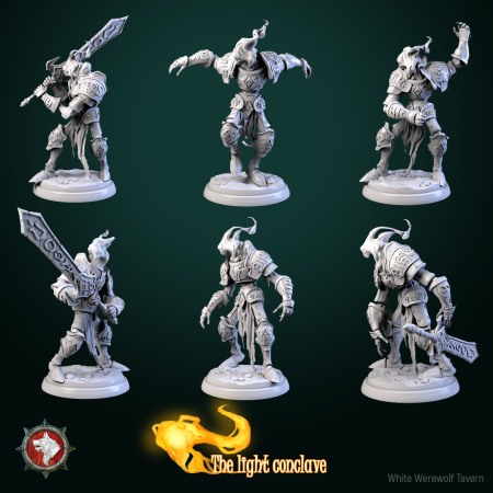 Miniaturi - HCT 694. Elemental Armor set