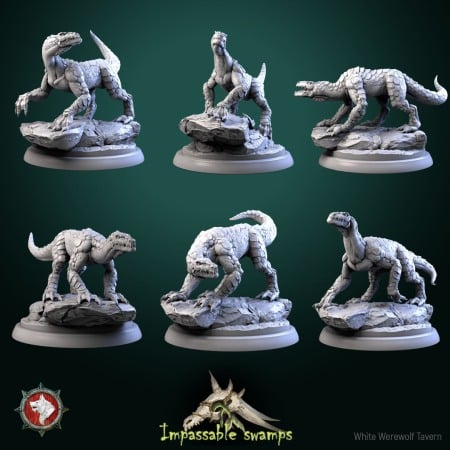 Miniaturi - HCT 699. Lizards set