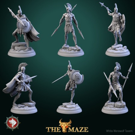 Miniaturi - HCT 712. Hoplites set