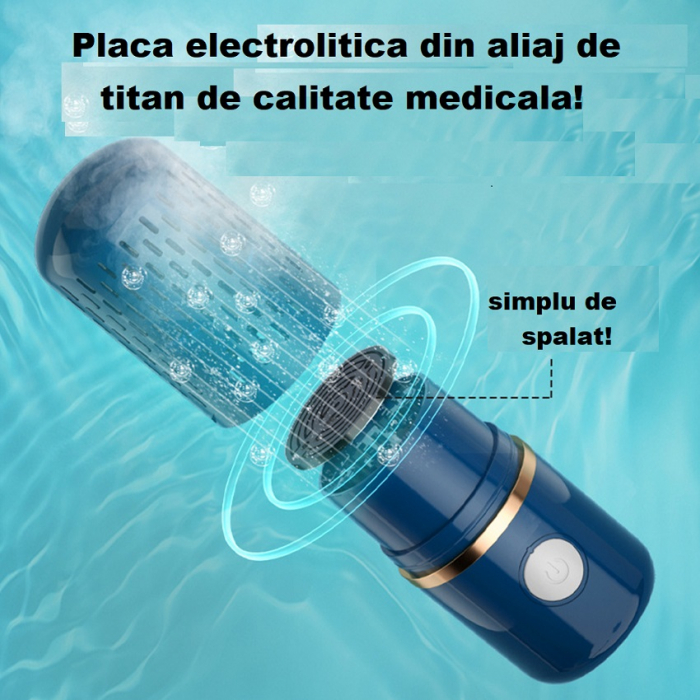 Purificator de Fructe și Legume Fabenix D812 – Aparat de Spălare cu Apă Electrolizată, Elimină Pesticidele și Bacteriile, Eficient și Portabil [3]