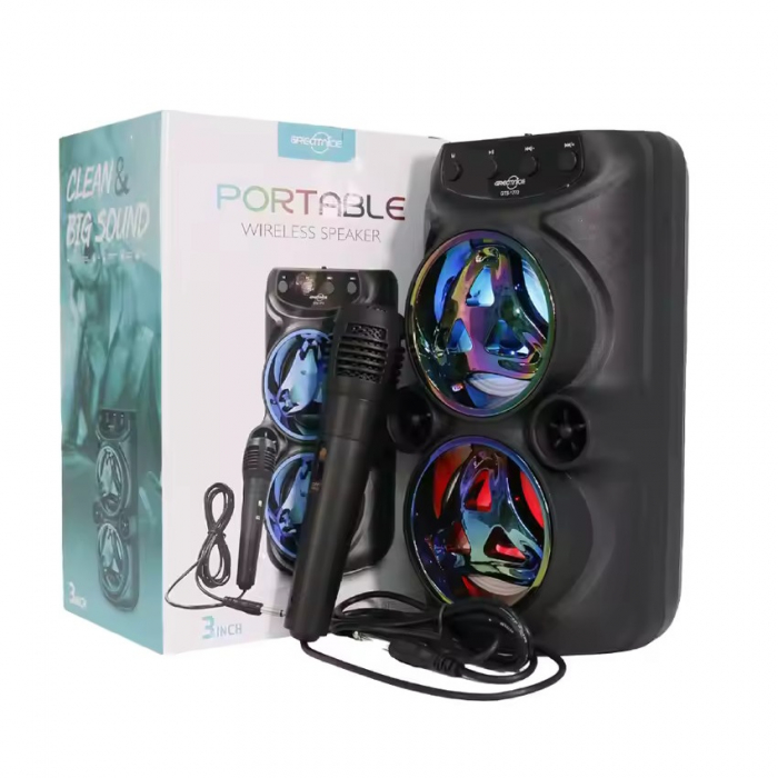 ! Boxa cu Bluetooth si microfon– Perfectă pentru Copiii ! - Pentru karaoke - [5]