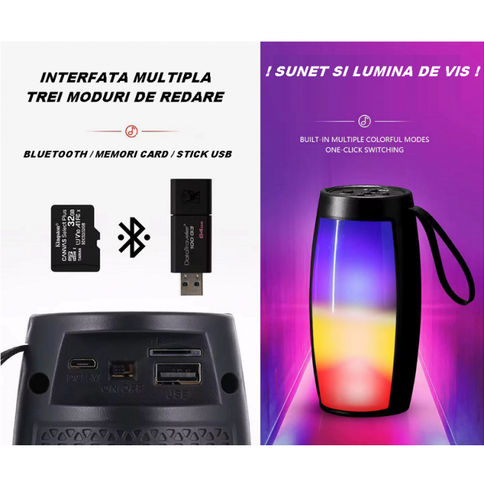 ! Boxa cu Bluetooth – Perfectă pentru Copii ! [3]