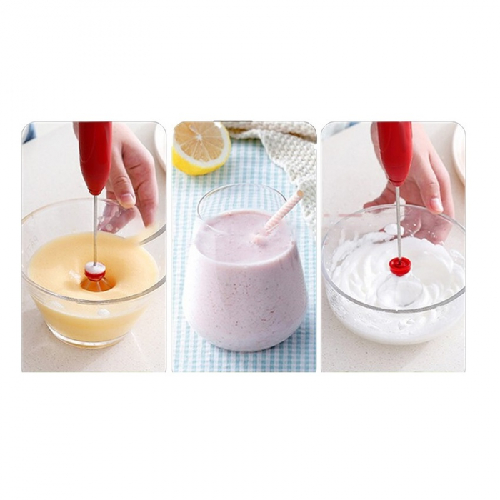 Mini Mixer Pentru Spuma de Lapte si Diferite Mixuri Lichide, Putere 4 W [6]