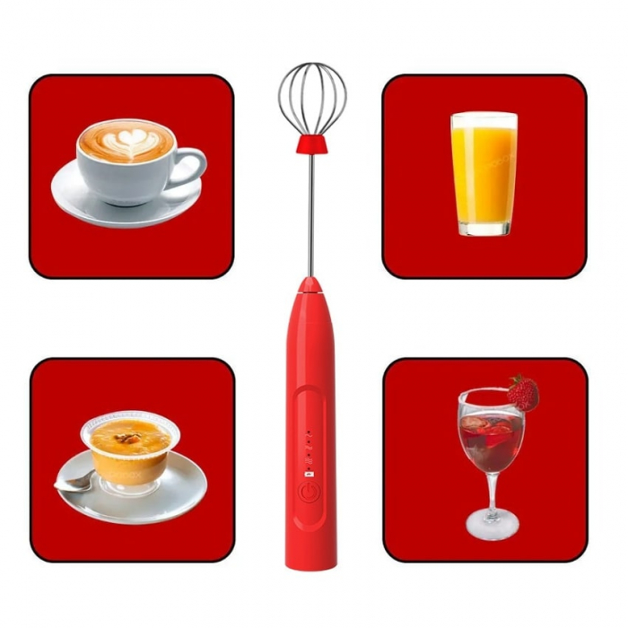 Mini Mixer Pentru Spuma de Lapte si Diferite Mixuri Lichide, Putere 4 W [8]