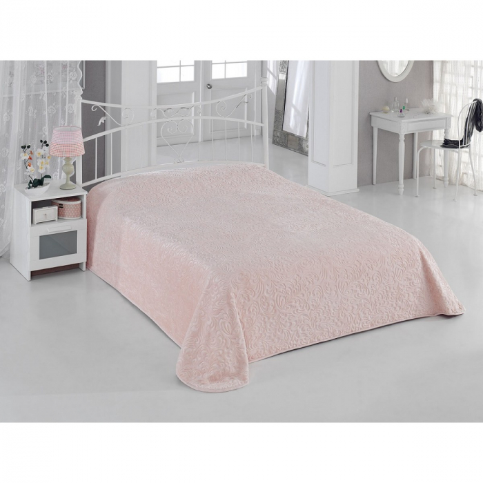 Patura Soft, 220 cm x 200 cm, Roz, 3,5 kg [2]