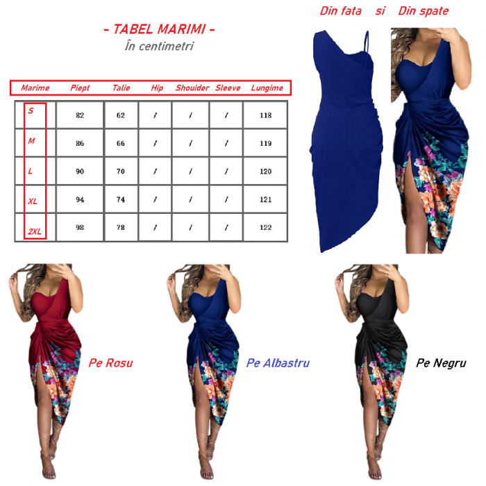 Rochie de Ocazie, Material fluid si placut la atingere. [3]