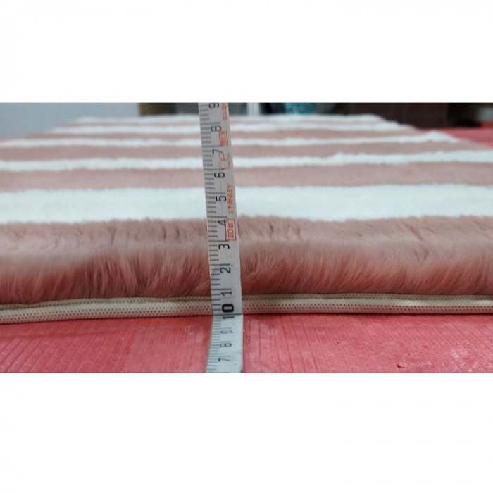 Set  2 Covorase Baie  Super Blanoase, Ireprosabil de Calitative, Alb / Pudra,  100cm x 60 cm, 60cm  x 47 cm [3]