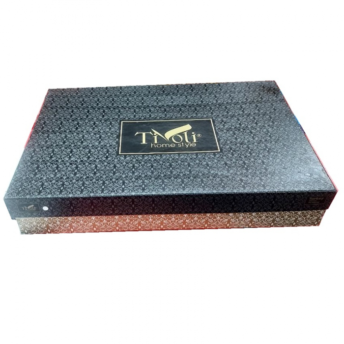 Set Lenjerie de Pat 8 piese batuta in pietre cu Prosoape Dantelate [9]