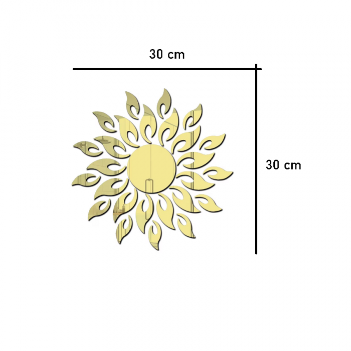 Sticker Acril Decorativ Oglinda, Creativ [2]