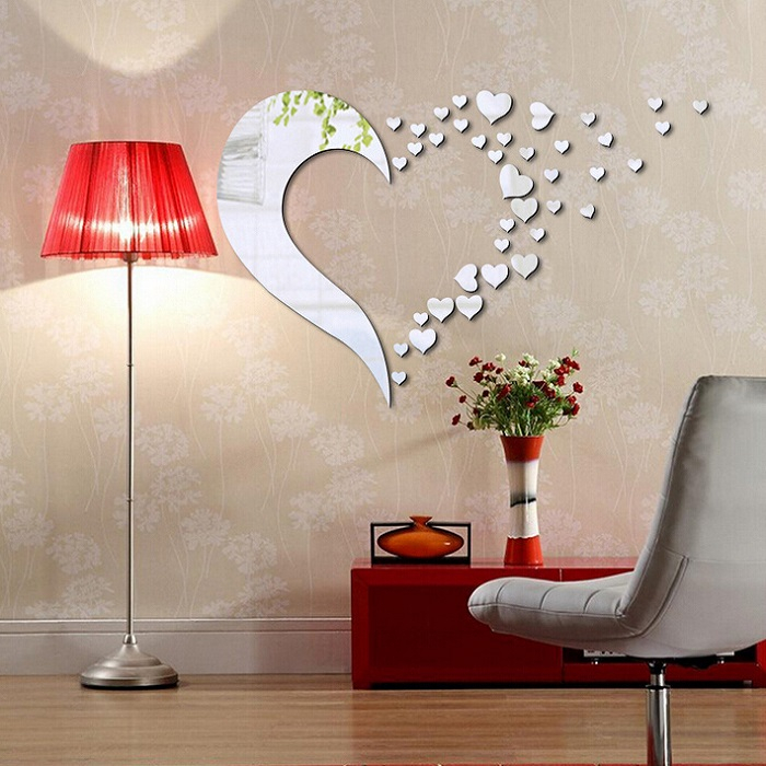 Sticker Acril Decorativ, Inimioare [2]