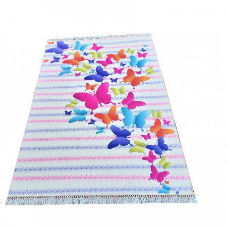 Covor Modern, Antiderapant, Fluturi, 150 cm / 80 cm [2]