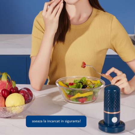 Purificator de Fructe și Legume Fabenix D812 – Aparat de Spălare cu Apă Electrolizată, Elimină Pesticidele și Bacteriile, Eficient și Portabil [5]