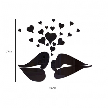 Sticker Acril Decorativ Oglinda, Creativ, 55 cm x 65 cm [2]