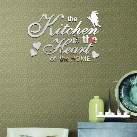 Sticker Acril Decorativ Oglinda, Creativ, Motivational, 30 cm x 45 cm [1]