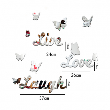 Sticker Acril Decorativ Motivational [2]