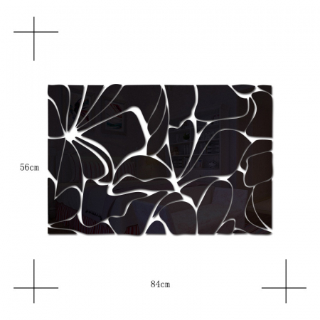 Sticker Acril Decorativ Oglinda, Creativ, 84 cm x 56 cm x 2 mm Grosime [1]