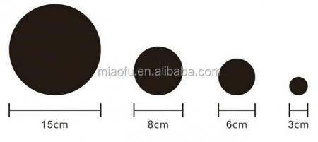 Sticker Acril, 3D, 80 mm x 40 mm x 2 mm [3]