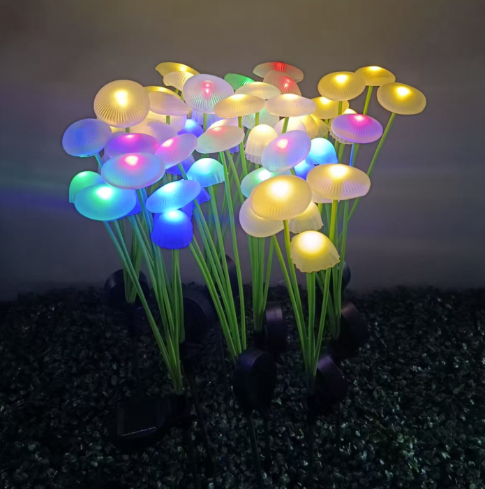 Set 2 Lampi Solare Decorative Jellyfish Multicolor, 6 LED-uri, Efect Meduza, Aprindere Automata - Copie [9]