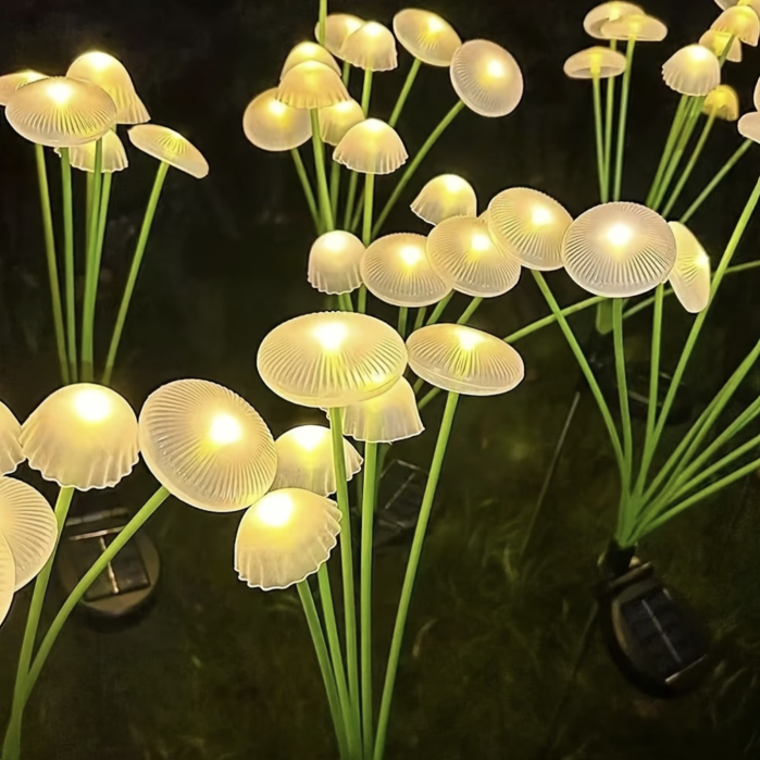 Set 2 Lampi Solare Decorative Jellyfish Multicolor, 6 LED-uri, Efect Meduza, Aprindere Automata - Copie [6]